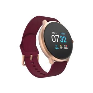 NIB! iTouch Sport 3 Rose Gold Case with Merlot Strap Smartwatch (45mm)